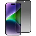 Miniatyrbild 1 av 5: BOOM [1-Pack] iPhone 15 Pro Max Härdat Glas Skärmskydd Privacy - Svart