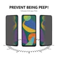 Miniatyrbild 3 av 4: [1-PACK] Privacy Härdat Glas Skärmskydd Google Pixel 8