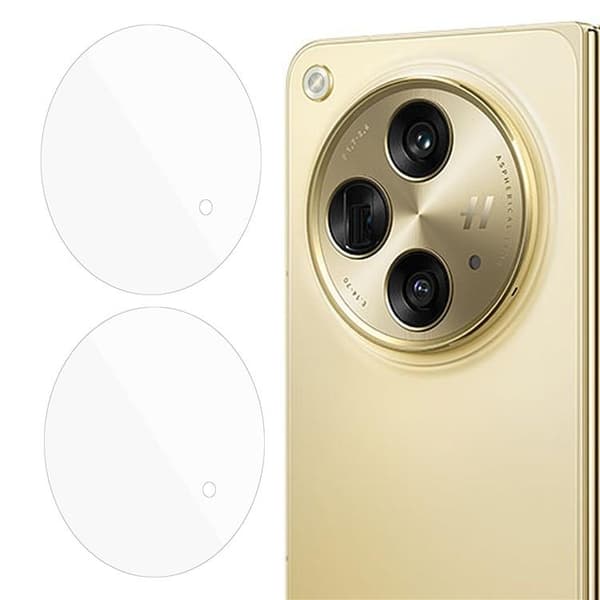 [2-PACK] OnePlus Open Kameralinsskydd i Härdat glas 2.5D