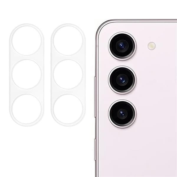 [2-PACK] Galaxy S24 Kameralinsskydd i Härdat glas - Clear