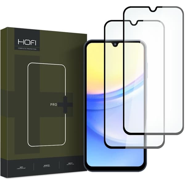 [2-PACK] Hofi Galaxy A15 4G/5G Skärmskydd i Härdat Glas Pro Plus
