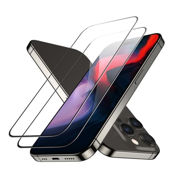 [2-Pack] ESR iPhone 15 Pro Härdat Glas Skärmskydd