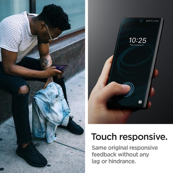 [2-Pack] Spigen Galaxy S24 Ultra Skärmskydd Hydrogel - Clear