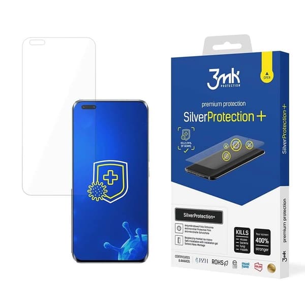 3MK Huawei Honor Magic5 Pro Plastfilm skärmskydd Silver Protection+