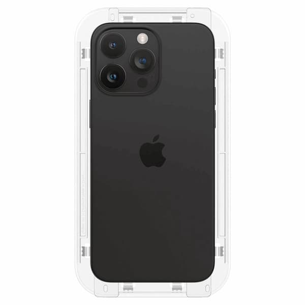 [2-Pack] Spigen iPhone 15 Pro Härdat Glas Skärmskydd 'EZ' Fit