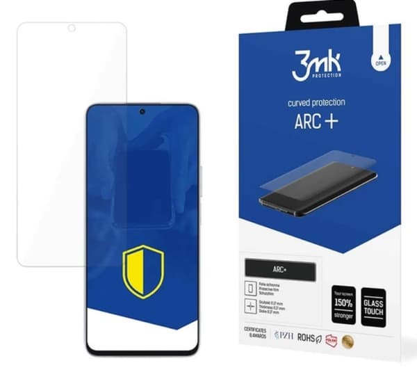 3MK Huawei Honor 90 Lite Plastfilm Skärmskydd ARC+ Transparent