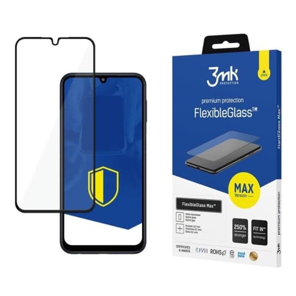 3MK Galaxy A25 Max Hybrid Okrossbart Glas FlexibleGlass