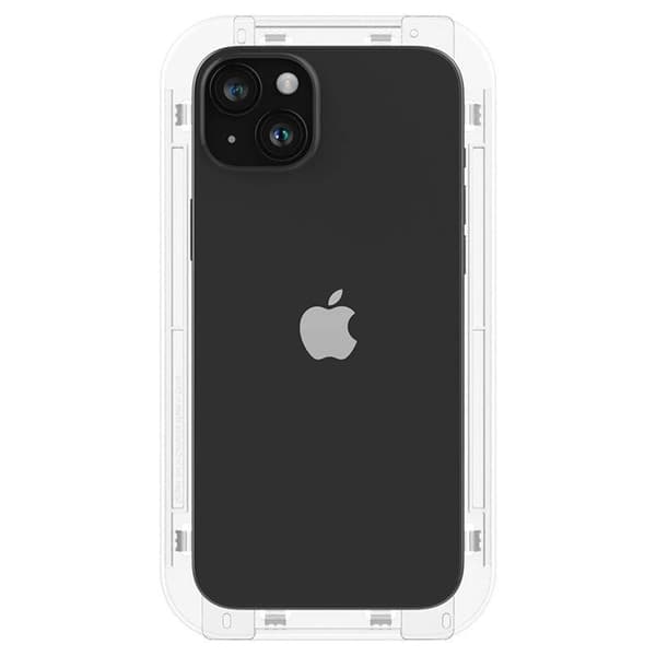 [2-Pack] Spigen iPhone 15 Plus Härdat Glas Skärmskydd 'EZ' Fit