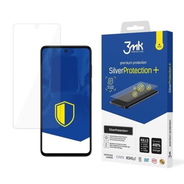 3mk Motorola Moto G72 Plastfilm skärmskydd Silver Protection+