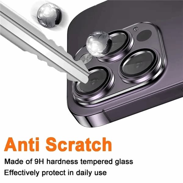 ENKAY iPhone 14/14 Plus Kameralinsskydd i Härdat glas