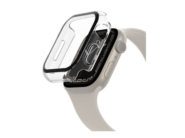 Belkin TemperedCurve 2-in-1 Treated Screen Protector + Bumper for Apple Watch Ultra/Ultra 2, Screen protector, Smartwatch, Transparent, Apple, Watch