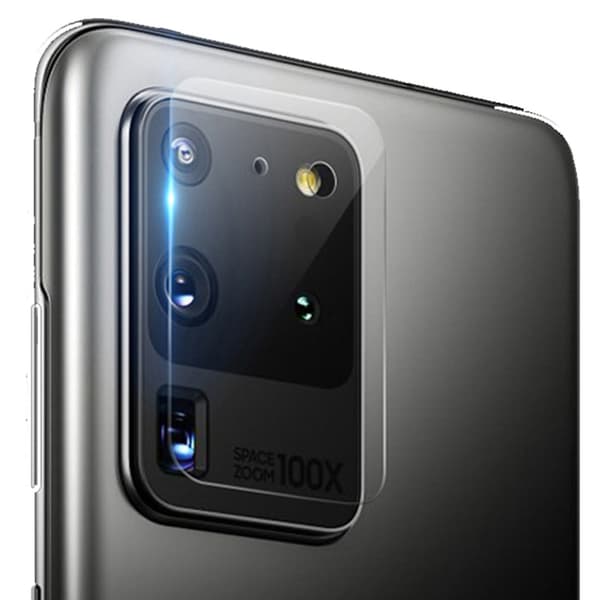 S20 Ultra 2.5D Högkvalitativt HD-Clear Ultratunt Kameralinsskydd
