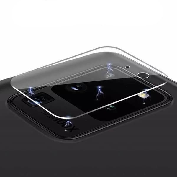 S20 Ultra 2.5D Högkvalitativt HD-Clear Ultratunt Kameralinsskydd