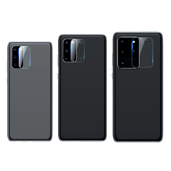 S20 Ultra 2.5D Högkvalitativt HD-Clear Ultratunt Kameralinsskydd