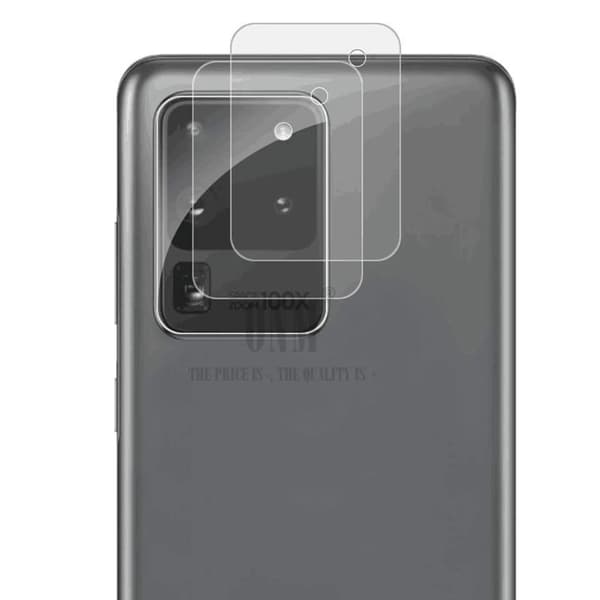 S20 Ultra 2.5D Högkvalitativt HD-Clear Ultratunt Kameralinsskydd