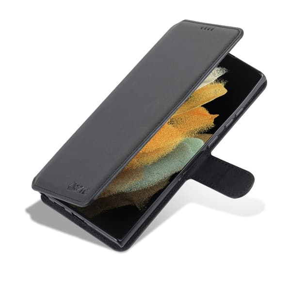 Samsung Galaxy S22 Ultra - Genomtänkt Plånboksfodral