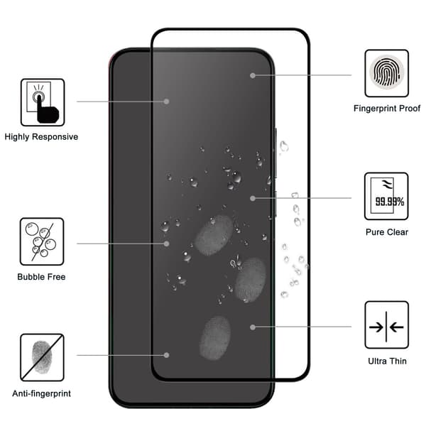 Heltäckande Härdat Glas Skärmskydd Xiaomi 13T Pro