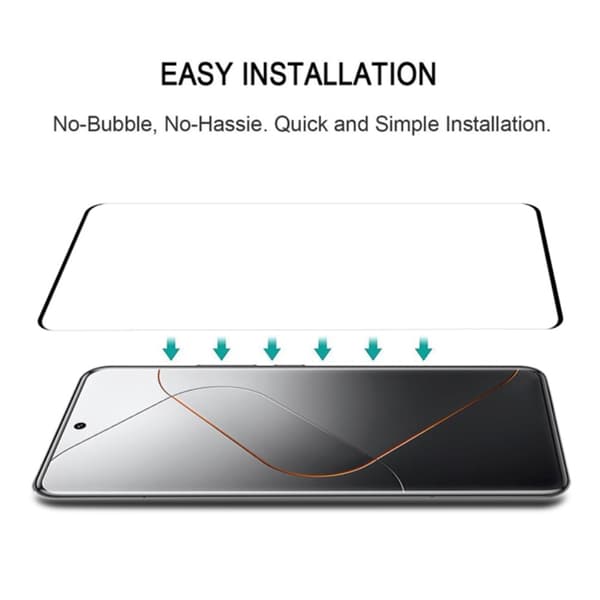 Heltäckande Curved Skärmskydd Xiaomi 14 Pro