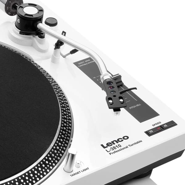 Lenco L-3810 Direktedrevet platespiller med USB-opptak