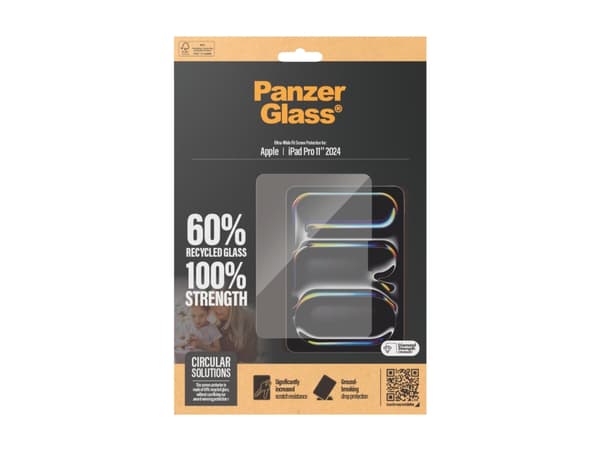 PanzerGlass ® Näytönsuoja iPad Pro 11" 2024 | Ultra-Wide Fit, polyeteenitereftalaattikalvo (PET), 45 g, 1 kpl