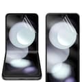 Miniatyrbild 6 av 11: 3-Pack Galaxy Z Flip 5 - 1 Set Hydrogel Skärmskydd Huvudskärm+Baksida