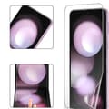 Miniatyrbild 8 av 11: 3-Pack Galaxy Z Flip 5 - 1 Set Hydrogel Skärmskydd Huvudskärm+Baksida