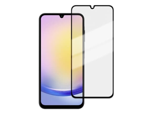 Vivanco 63971, Samsung, Galaxy A25 5G, Likaa hylkivä, iskunkestävä, naarmuuntumaton, sirpaleeton, musta, läpinäkyvä, 1 kpl