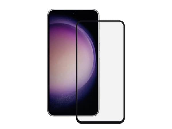 Vivanco 63965, Samsung, Galaxy S23 FE, Skittbestandig, Slagbestandig, Ripebestandig, Knusesikker, Sort, Gjennomsiktig, 1 stykker