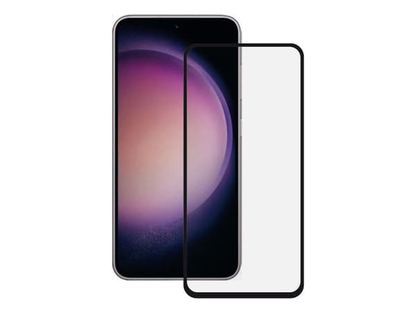 Vivanco 63965, Samsung, Galaxy S23 FE, Skittbestandig, Slagbestandig, Ripebestandig, Knusesikker, Sort, Gjennomsiktig, 1 stykker
