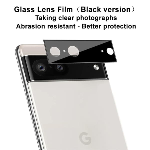 Imak Härdat Glas Linsskydd Google Pixel 7 Svart