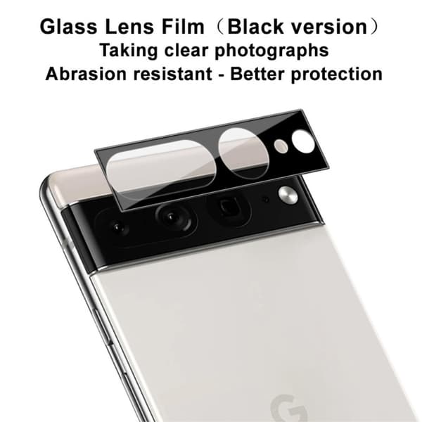 Imak Härdat Glas Linsskydd Google Pixel 7 Pro Svart
