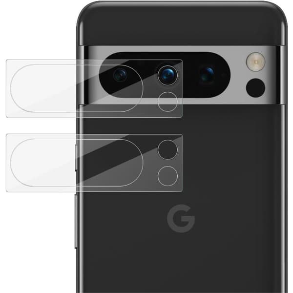 Imak 2 Pack Härdat Glas Kameraskydd Google Pixel 8 Pro Transparent