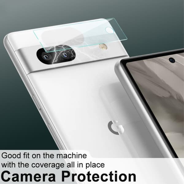 Imak 2 Pack Härdat Glas Kameraskydd Google Pixel 7a Transparent