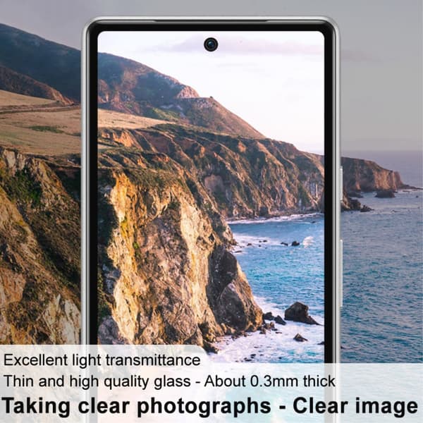 Imak 2 Pack Härdat Glas Kameraskydd Google Pixel 7a Transparent
