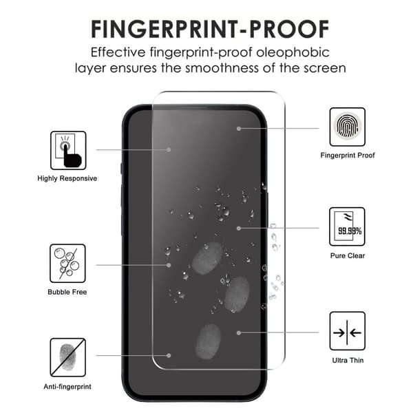 Google Pixel 8 Skärmskydd Härdat Glas 0.3mm