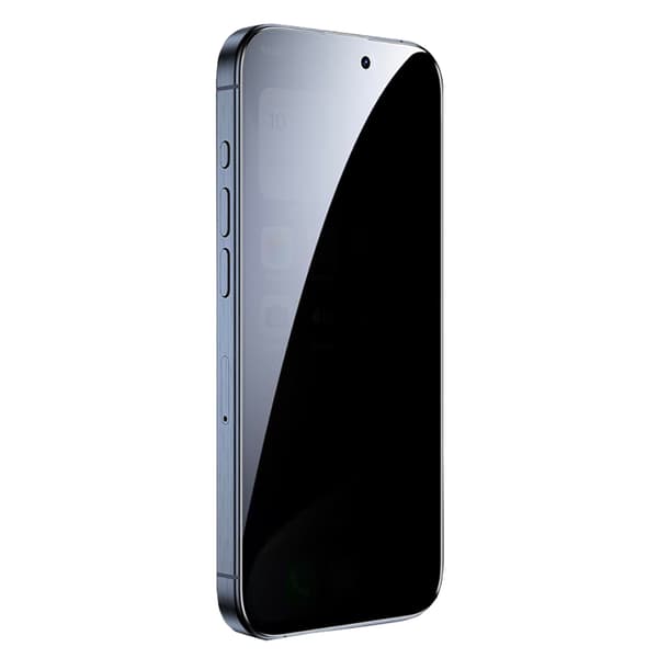 2-Pack iPhone 15 Skärmskydd Anti-Spy HD 0,3mm