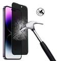 Miniatyrbild 2 av 11: Skärmskydd 2.5D Svart Spy för iPhone 15