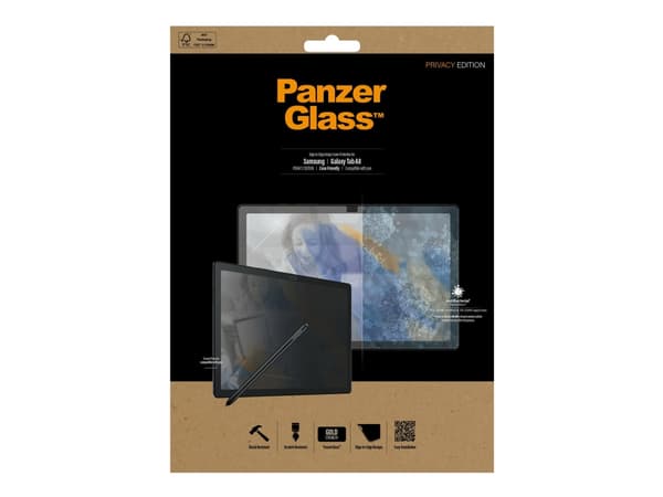PanzerGlass SCREEN PROTECTOR GALAXY TAB A8 PRIVACY, Kirkas näytönsuoja, Karkaistu lasi, Polyeteenitereftalaatti, 59 g, 1 kpl