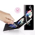 Miniatyrbild 4 av 11: 3-PACK 4-in-1 Z Fold 4 Hydrogel Skärmskydd & Kameralinsskydd