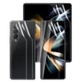 Miniatyrbild 10 av 11: 3-PACK 4-in-1 Z Fold 4 Hydrogel Skärmskydd & Kameralinsskydd