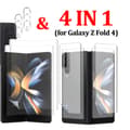 Miniatyrbild 2 av 11: 3-PACK 4-in-1 Z Fold 4 Hydrogel Skärmskydd & Kameralinsskydd