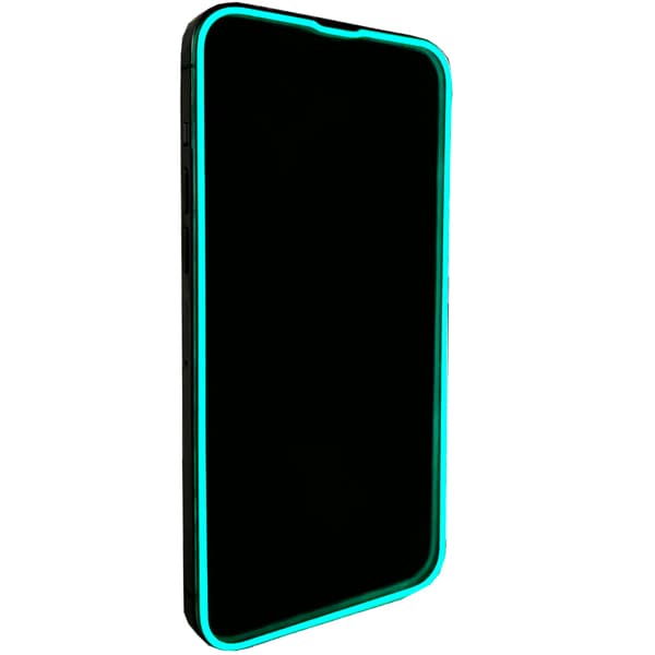 iP 15 pro max Skärmskydd Självlysande Ram 9H 0,3mm