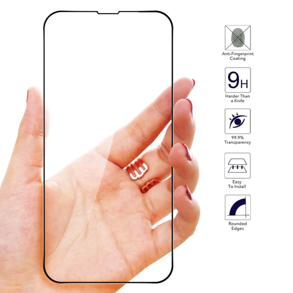 iPhone 15 - 2-Pack Keramiskt Skärmskydd HD 0,3mm