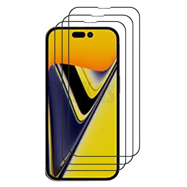 iPhone 15 - 2-Pack Keramiskt Skärmskydd HD 0,3mm