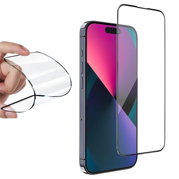 iPhone 15 - 2-Pack Keramiskt Skärmskydd HD 0,3mm