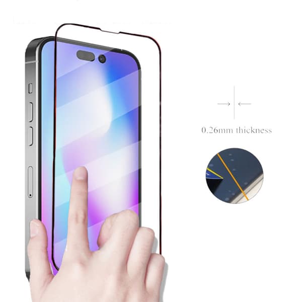 iPhone 15 - 2-Pack Keramiskt Skärmskydd HD 0,3mm