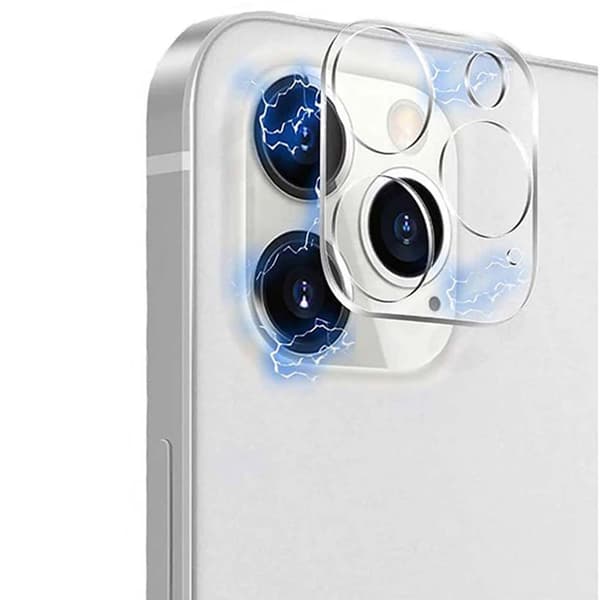 2-PACK iPhone 13 Pro Set med Fram- & Baksida + Kameralinsskydd