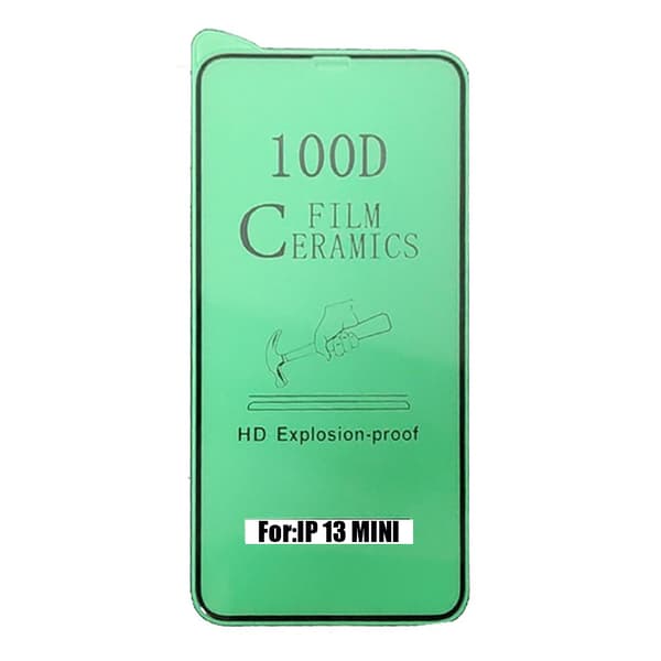 2-PACK iPhone 13 Mini Keramiskt Skärmskydd HD 0,3mm