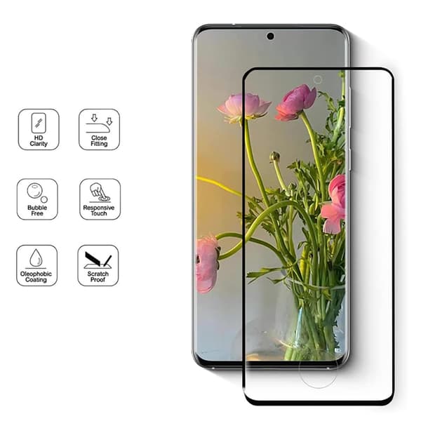 3-Pack Samsung Galaxy S24 Ultra Keramiskt Skärmskydd HD 0,3mm