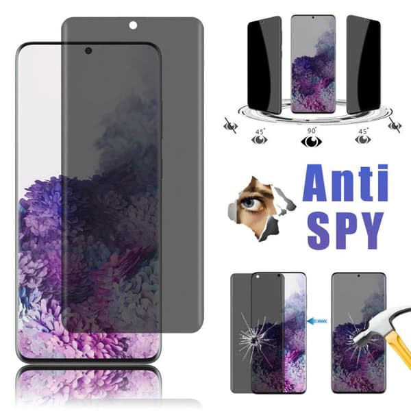 2-pack Samsung Galaxy S24 Skärmskydd Anti-Spy 3D 0,3mm